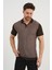 Alexander Gardı Triko Polo Yaka T-Shırt, Kahverengi (Ag504602) Kahverengi M 1
