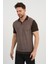 Alexander Gardı Triko Polo Yaka T-Shırt, Kahverengi (Ag504602) Kahverengi M 3