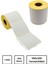 Termal Etiket | 1 Adet Rulo | Barkod Etiket | 100 x 100 mm | 500 Sarım 1