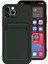 Apple iPhone 12 Pro Kılıf ​​zore Ofix Kapak-Koyu Yeşil 1