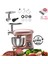 Kıyma Çekme ve Hamur Yoğurma, Karıştırma 5,5 Lt Sucuk-Sosis/içli Köfte Aparatlı Mutfak Şefi 1900W + Hediyeli 1