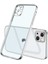 Apple iPhone 13 Kılıf Zore Mat Gbox Kapak-Gümüş 1