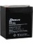 ORBUS ORB12-5 12 VOLT - 5 AMPER KURU AKÜ (90 X 70 X 101 MM) 1