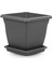 Villa Kare Saksı 110 LT - Antrasit Renk 1