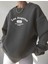 Los Angeles 1997 Sweatshirt - Füme Baskılı Oversize Kışlık Kalın Bisiklet Yala 2