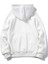 Nasa Logo Sweatshirt - Beyaz Baskılı Oversize Kışlık Kalın Kapüşonlu 2