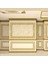 Dekoratif Polistren 1 Adet 2,5 cm Gold Duvar Çıtası 3