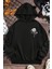 Only Trendwear White Rose Baskılı Erkek - Kız Çocuk Rahat Kalıp Sweatshirt 2