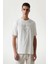 Erkek Beyaz Logolu T-Shirt 2