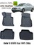 Newdeco Bmw 3 Serisi E46 1997-2006 Için 5,5d Carbon Style Havuzlu Paspas - Tpe Malzeme 1