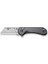Elementum Utility Thumb Stud & Button Lock Knife Gray Aluminum Handle Çakı 1