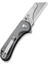 Elementum Utility Thumb Stud & Button Lock Knife Gray Aluminum Handle Çakı 3