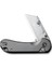 Elementum Utility Thumb Stud & Button Lock Knife Gray Aluminum Handle Çakı 4