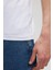 Slim Fit V Yaka Pamuklu Erkek T Shirt 061748 5