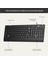 CM103 USB Kablolu Türkçe Q Klavye & Mouse Set Siyah 2