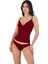8660 Bordo Renk 2li Atlet Dantelli Takım 1
