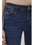 Mona Streç Pamuklu Slim Straight Normal Bel Düz Paça Jeans Bayan Kot Pantolon 1049787784 5
