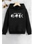 Only Trendwear Çocuk Moon Phases Baskılı Sweatshirt 1