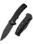 Cogent Flipper & Button Lock Knife Balck G10 Handle Çakı 2