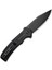 Cogent Flipper & Button Lock Knife Balck G10 Handle Çakı 3