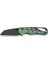 Pragma Thumb Stud & Button Lock Knife Green Aluminum Handle With S/s Carabiner & Bottle Opener Nitro-V Çakı 1