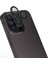 Apple iPhone 16 Pro Max Zore Cl-15 Parmak Izi Bırakmayan Anti-Reflective Kamera Lens Koruyucu-Gri 1