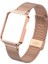 Xiaomi Redmi Watch (Mi Watch Lite) Uyumlu Krd-59 Metal Kordon Zore - Siyah 4