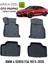 Newdeco Bmw 4 Serisi F36 2013-2020 Için 5,5d Carbon Style Havuzlu Paspas - Tpe Malzeme 1