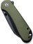 Elementum Flipper & Thumb Stud Knife Green G10 Handle Çakı 5