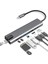 Macbook Pro Air Uyumlu USB Type-C 8 Hub Dönüştürücü Çevirici Çoklayıcı USB Hdmı Micro Sd 8 Girişli 2