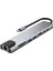 Macbook Pro Air Uyumlu USB Type-C 8 Hub Dönüştürücü Çevirici Çoklayıcı USB Hdmı Micro Sd 8 Girişli 4