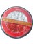 LED Yuvarlak 4 Fonksiyonlu Stop-Sinyal-Park Lambası 10-30V E9 Belgeli Sol 2