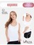 Kaşkorse Kalın Askılı Body Atlet, Fitilli Kumaş, Likralı, Beyaz Badi, 927, Xl 1