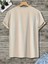 Erkek T-Shirt Palmiye Ağacı Baskılı Oversize Salaş 3