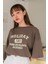 Kadın Holiday Baskılı Tasarım T-Shirt Oversize Salaş 2