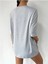 Kadın Kalp Baskılı T-Shirt Oversize Salaş 2