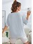 Kadın Kalp Baskılı T-Shirt Oversize Salaş 3