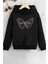 Only Trendwear Çocuk Butterfly Baskılı Sweatshirt 1