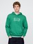Erkek Yeşil Gap Logo Fransız Havlu Kumaş Sweatshirt 1