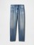 Erkek Mavi Ultrasoft Straight Jean Pantolon 3