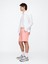 Erkek Pembe Twill Şort 4