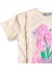 Kız Çocuk Çiçek Baskılı Fırfır Kenarlı Tshirt 2
