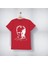 Çocuk Atatürk / Bayrak Baskılı Kısa Kollu Siyah Beyaz Kırmızı T-Shirt 1