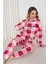 Mirano 3251 Interlok Şardonlu Spor Kapüşonlu Kışlık Kadın Eşofman Pijama Takım 1