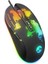 Oyuncu Gaming Mouse Jlin GX69 4800 Dpı Makro Yazılımlı Rgb Drag Click 3