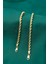 14 Ayar Altın Işıltılı Burgu Zincir Bileklik 3.90 mm 5