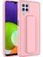 Galaxy M32 Kılıf Zore Qstand Kapak-Pembe 1