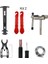 Kit 2 Stili Bisiklet Tamir Aracı Kitleri Bisiklet Zinciri Ölçme Cetveli Krank Çektirme Extractor Lastik Tamir Aracı Volan Sökücü Bisiklet Tamir Parçası (Yurt Dışından) 1