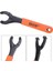 Yunjin Shop Turuncu Tarzı Yeni 1 Adet Evrensel Kaldırma Anahtarı Mtb Bisiklet Aracı Eksen Kase Halka Anahtarı Kaymaz Saplı Yüksek Kurulum Cihazı (Yurt Dışından) 2