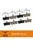 Yunjin Shop CRBP031 Stili Sram Kılavuzu Için 4 Çift Yarı Metalik Bisiklet Disk Fren Balataları Rscrsr Avid Xo E7 E9 Trail Tions Reçine Hidrolik Fren Balatası (Yurt Dışından) 3
